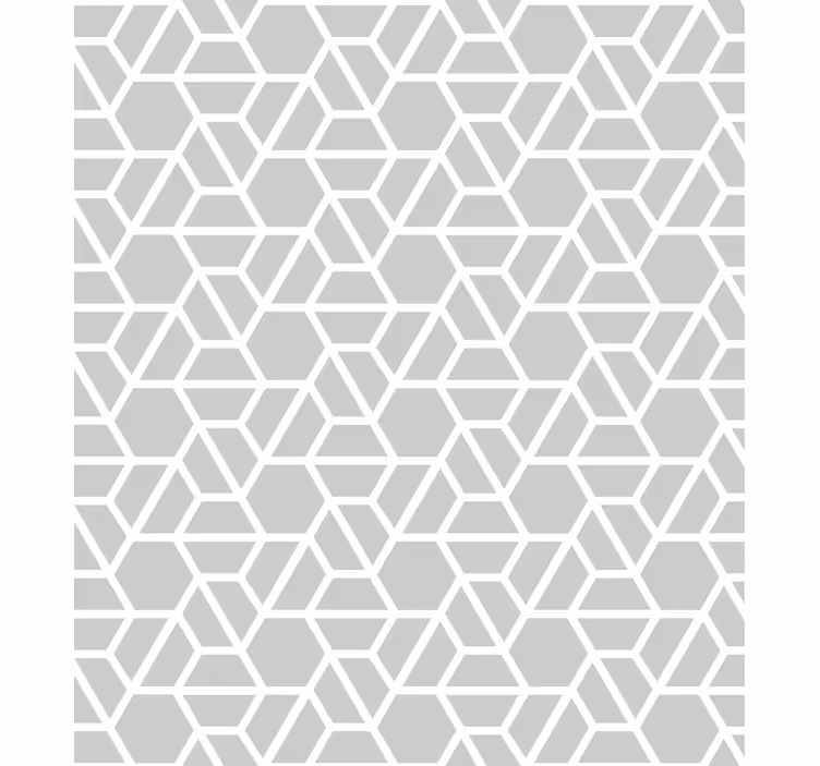 Tapeta geometryczna w wzór kratki - TenStickers