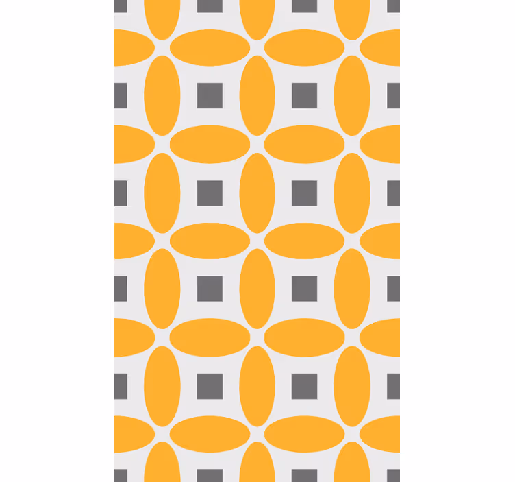Tapeta geometryczna w geometryczne kręgi - TenStickers