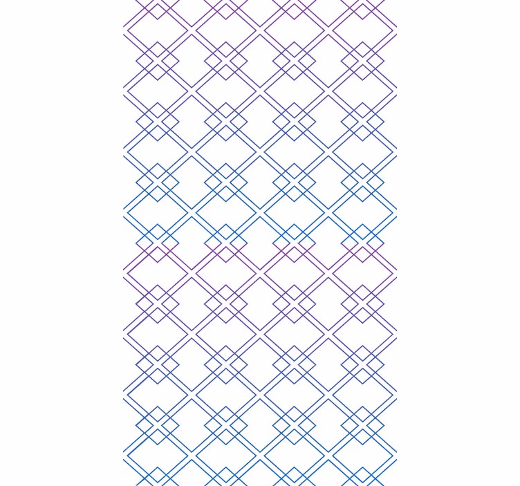 Tapeta geometryczna diamenty i linie - TenStickers