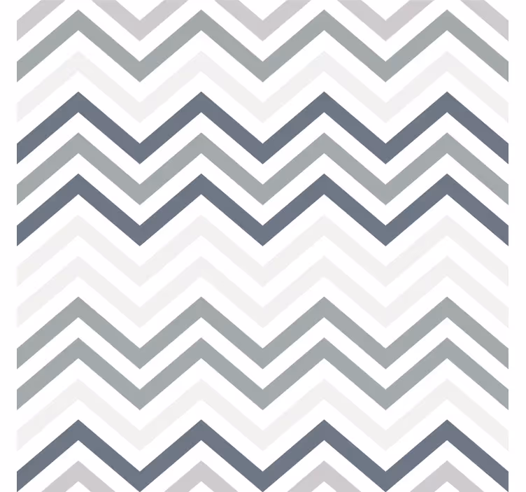 Tapeta geometryczna w elegancki wzór chevron - TenStickers