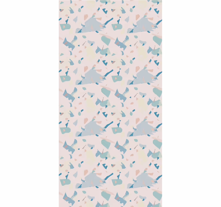 Tapeta tekstura płytki i blaty terrazzo - TenStickers