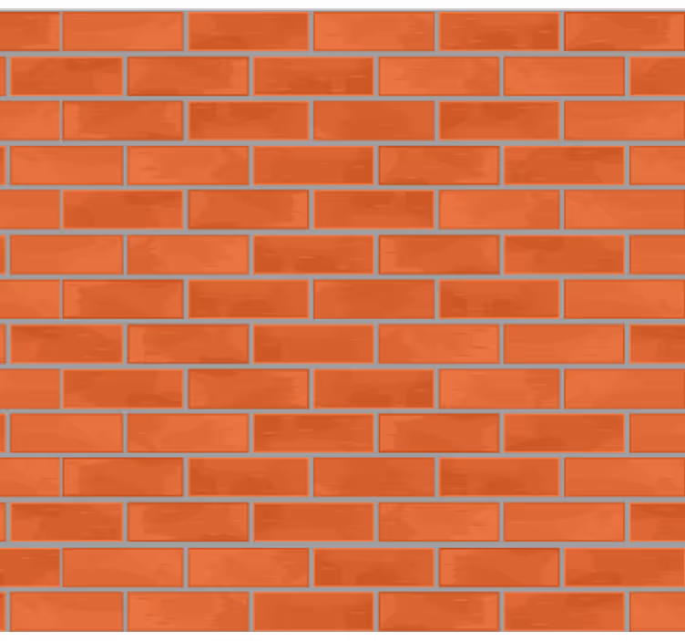 Tapeta kamienie wzór czerwonej cegły - TenStickers