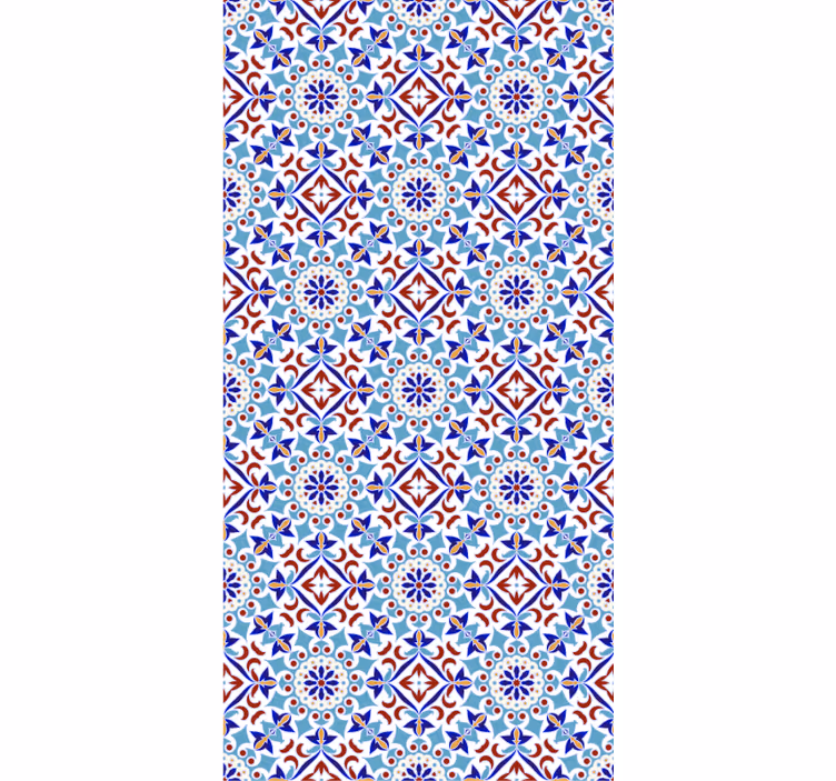 Tapeta kafelki w motyw ceramiczny - TenStickers