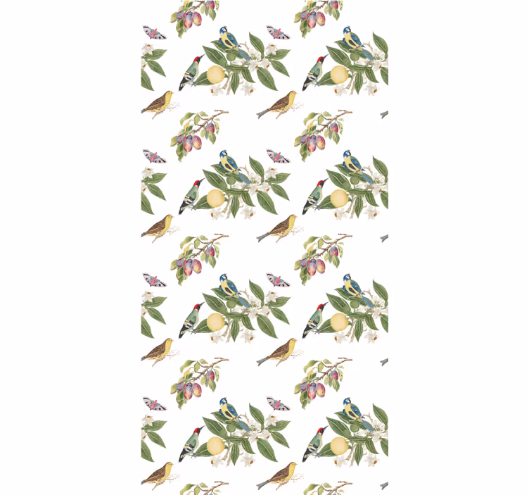 Tapeta dla dzieci złodzieje owoców w naturze - TenStickers