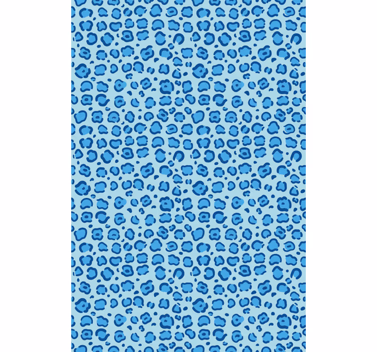 Tapeta dla dzieci w niebieskie kropki - TenStickers