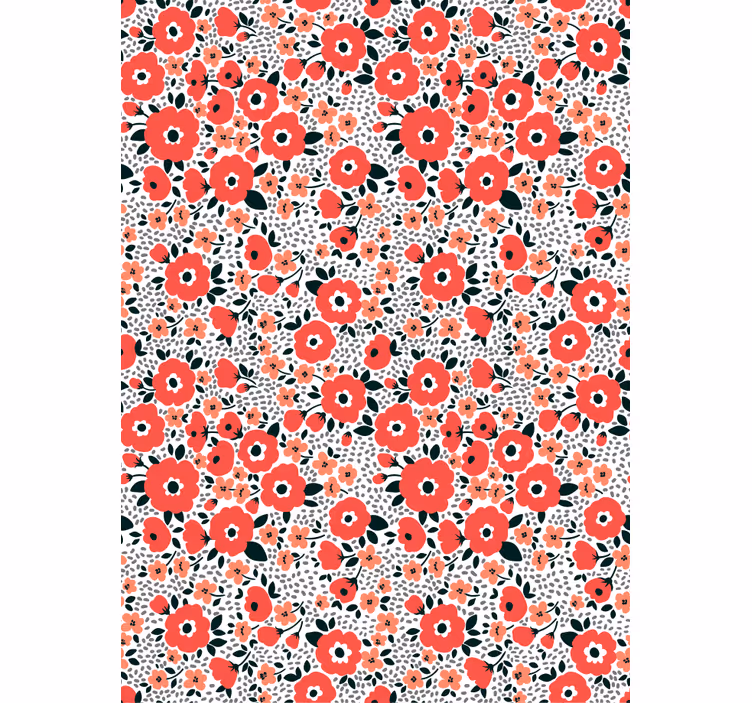 Tapeta do korytarza z urokliwym wzorem szczeniąt - TenStickers