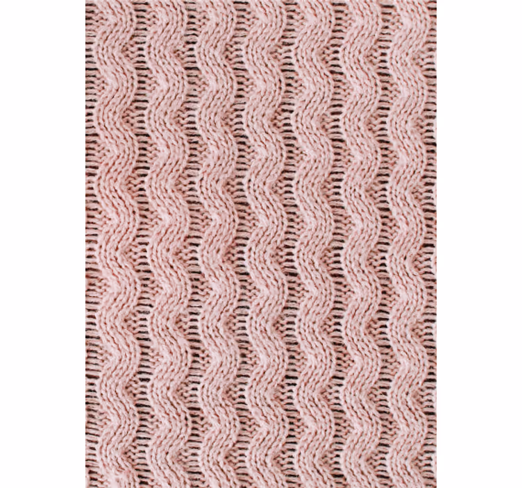 Tapeta do salonu z falistym wzorem - TenStickers