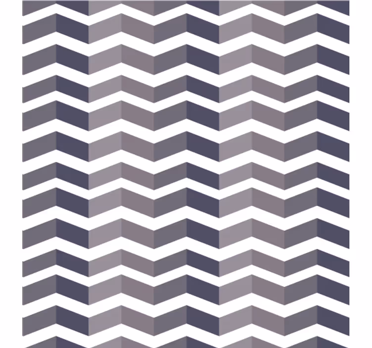 Tapeta do salonu w wzór chevron - TenStickers