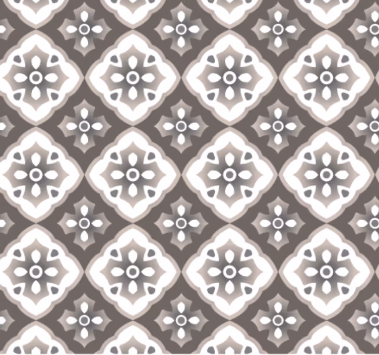 Tapeta do kuchni w stylu portugalskich płytek - TenStickers