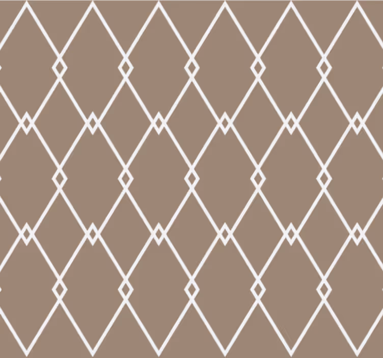Tapeta do kuchni w geometrycznym stylu - TenStickers