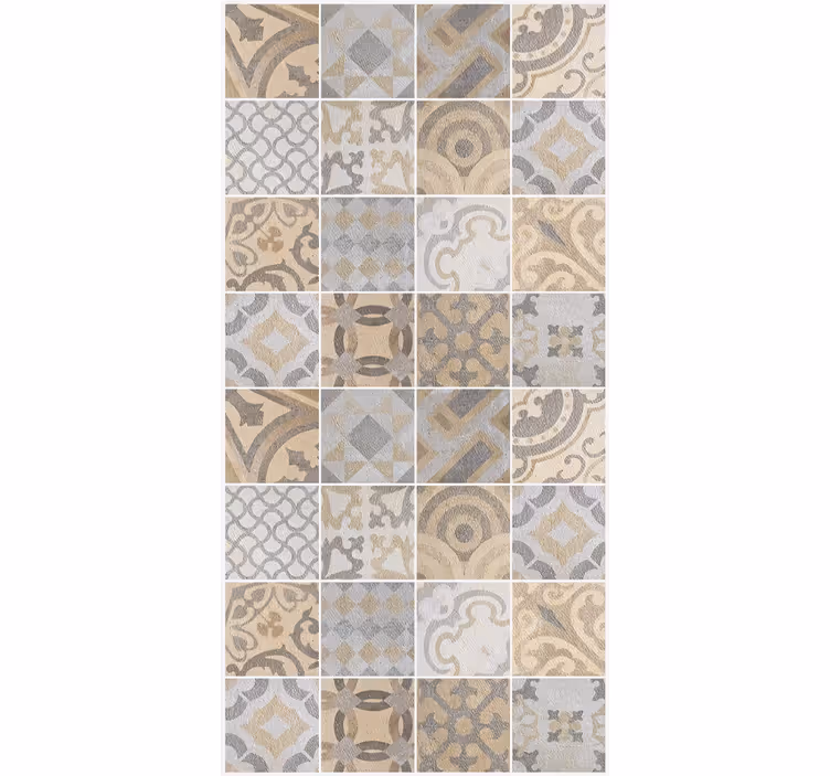 Tapeta do kuchni cement "pomarańczowy" - TenStickers