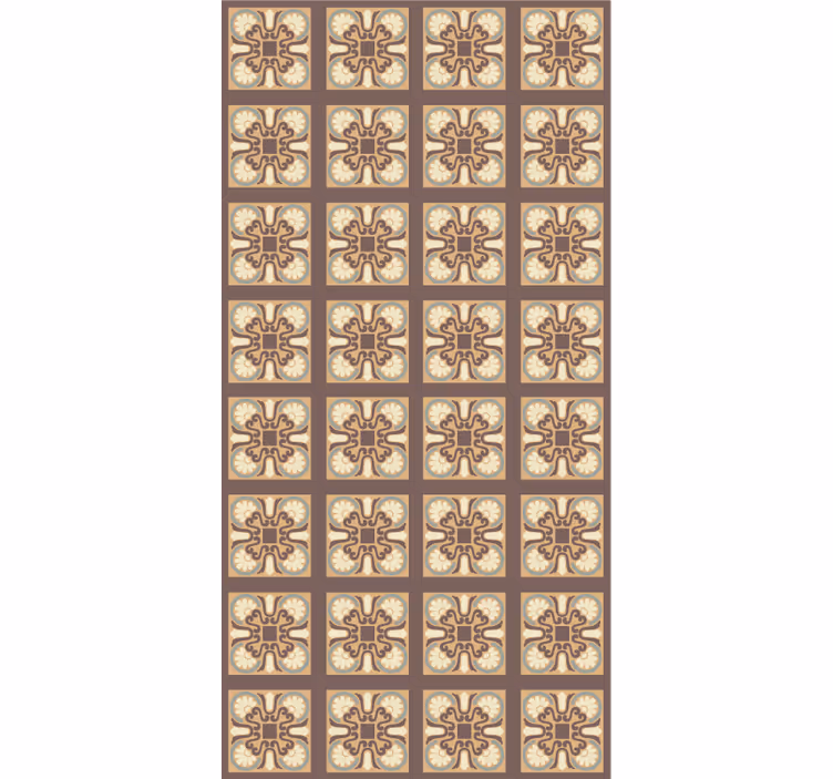 Tapeta do kuchni w wzór ceramicznych płytek - TenStickers