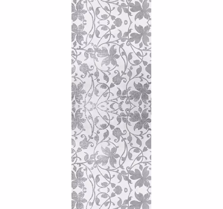 Tapeta do kuchni w stylu cementowego damasku - TenStickers