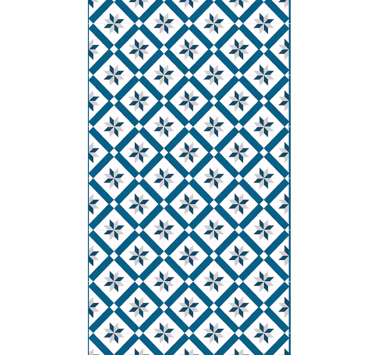 Tapeta do kuchni w hydrauliczny niebieski - TenStickers
