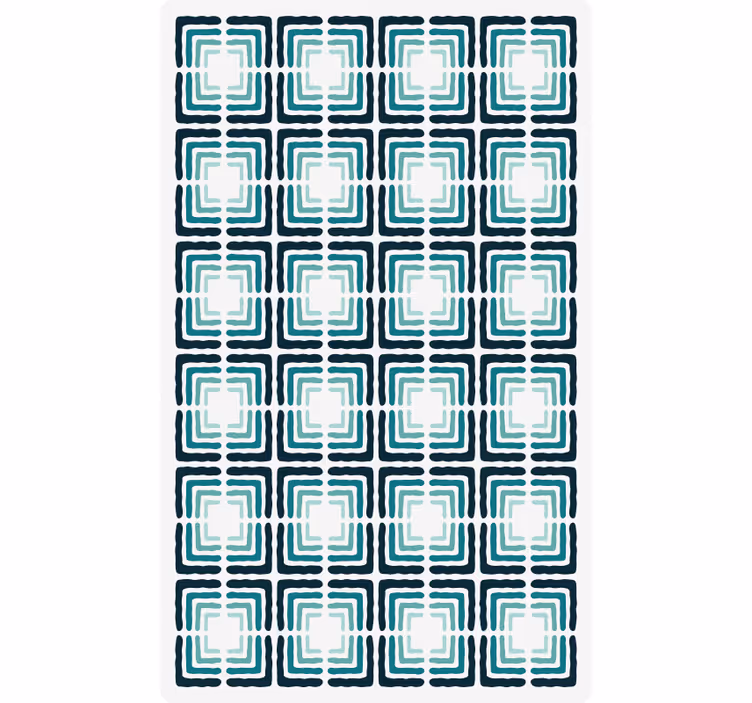 Tapeta do kuchni w abstrakcyjne wzory geometryczne - TenStickers