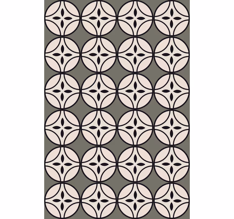 Tapeta do kuchni w okrągłej harmonii - TenStickers
