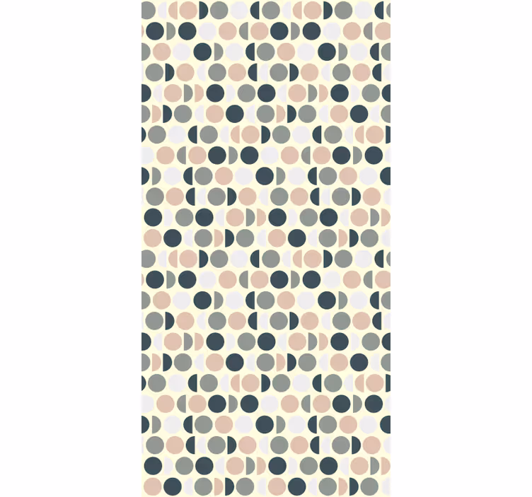 Tapeta do kuchni eleganckie kręgi - TenStickers