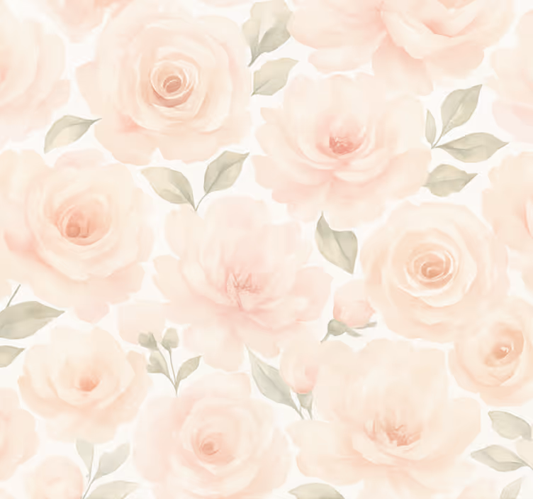 Tapeta do salonu różowa peonia w stylu vintage - TenStickers