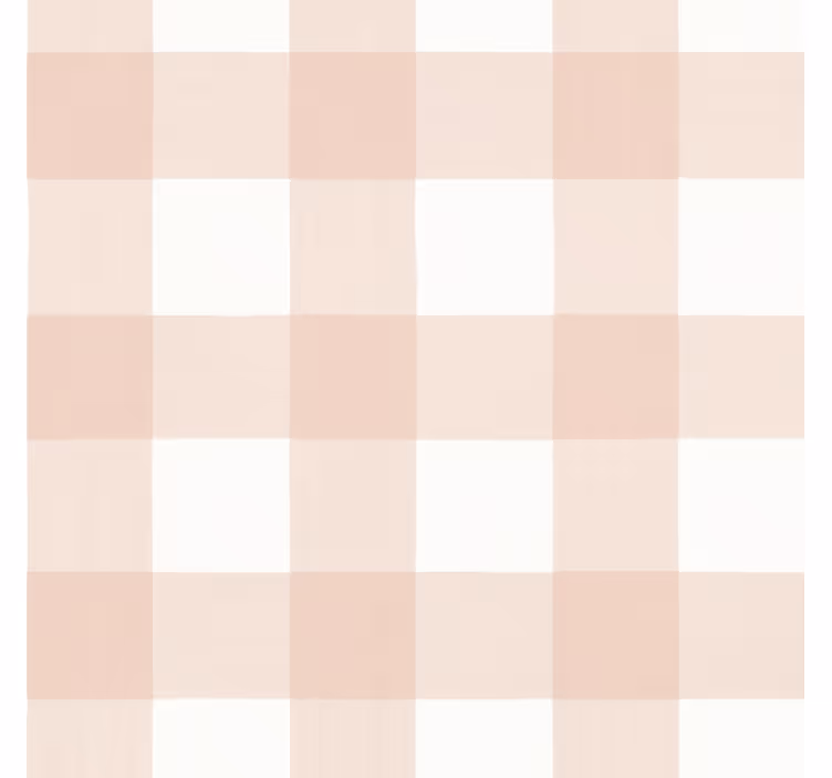 Tapeta dla dzieci w różową kratkę - TenStickers
