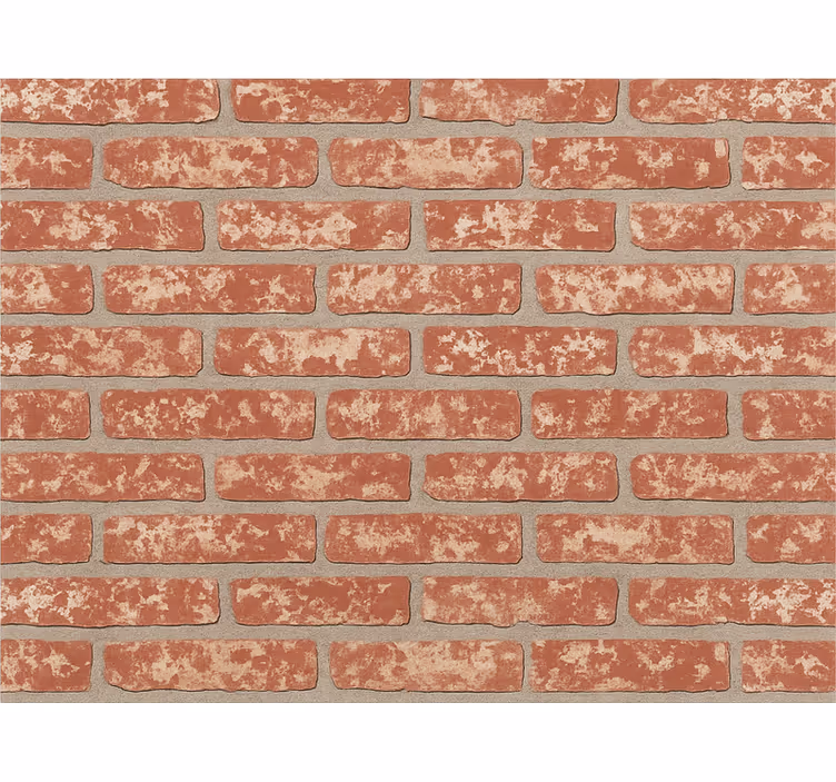 Tapeta do salonu cegła w odklejanej wersji - TenStickers