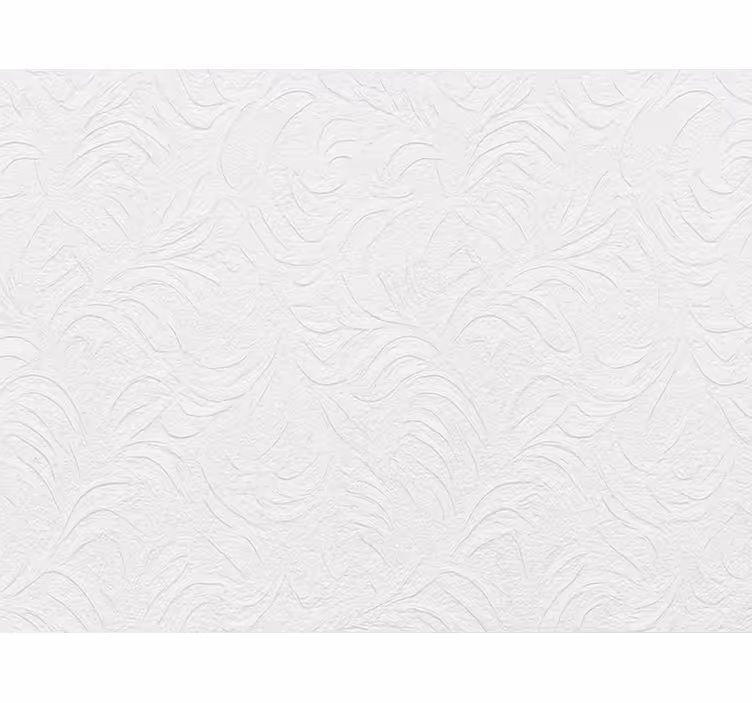Tapeta do salonu minimalistyczny biały teksturowany - TenStickers