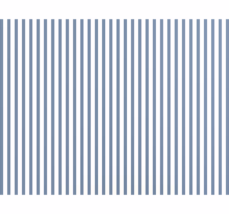 Tapeta do salonu niebieskie i białe paski w stripes - TenStickers