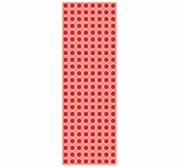 Tapeta do sypialni geometryczny wzór w kropki - TenStickers