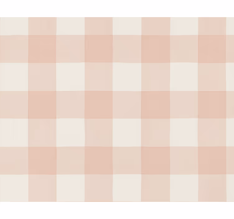 Tapeta kwadraty w odcieniu różowego w kratkę - TenStickers