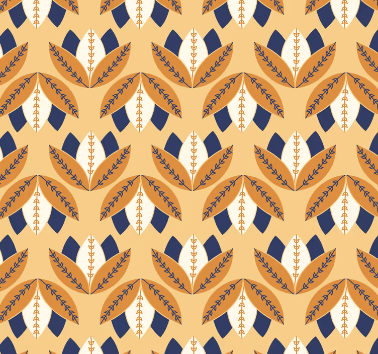 Tapeta w geometrycznym stylu - TenStickers
