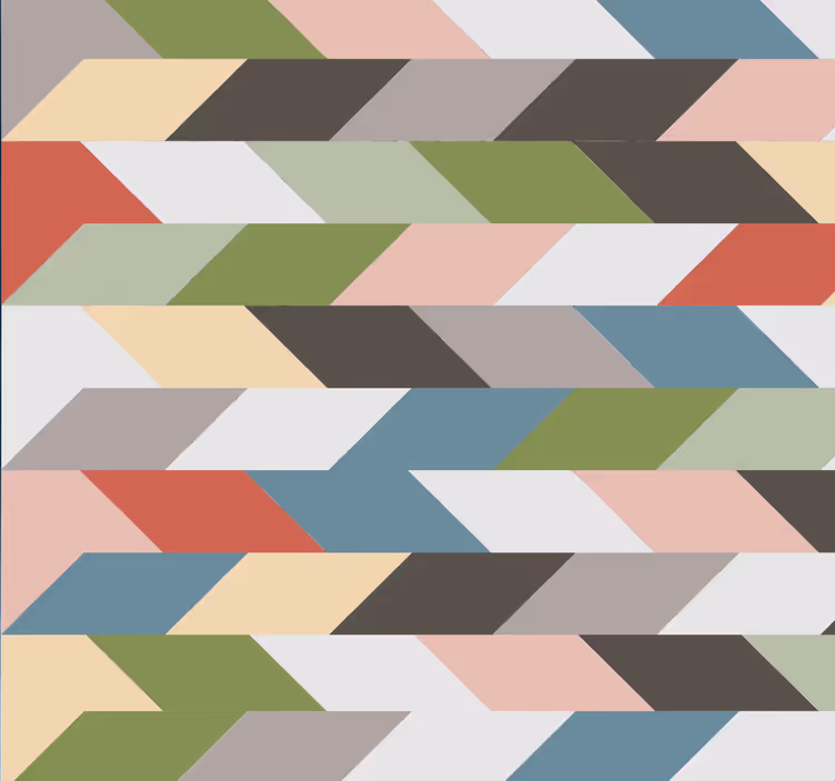 Tapeta nowoczesna geometryczna - TenStickers