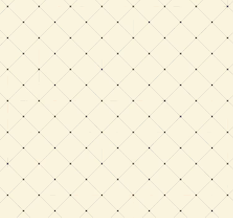 Tapeta z wzorem minimalistycznych rombów - TenStickers