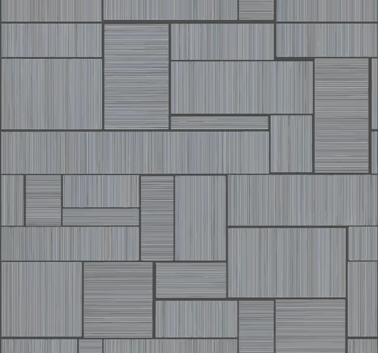 Tapeta z geometryczną konstrukcją - TenStickers