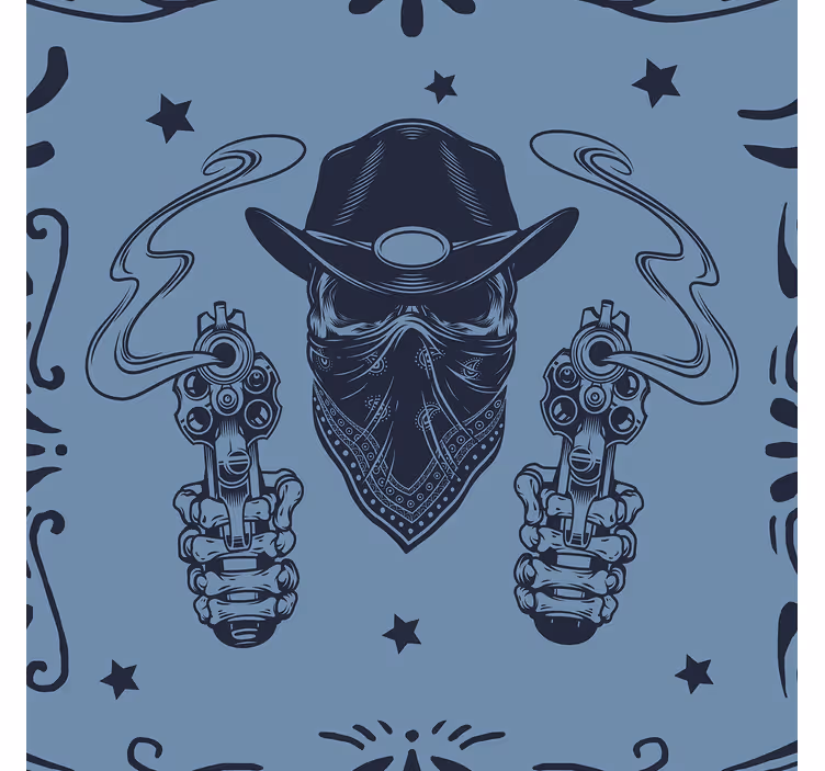 Tapeta Kowbojskie motywy - TenStickers