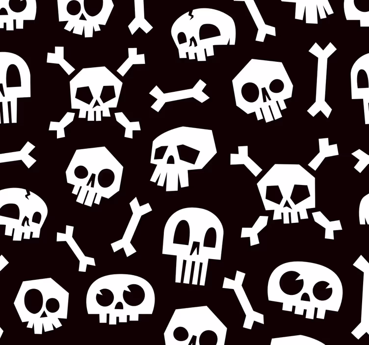 Tapeta Szkielet i kości - TenStickers