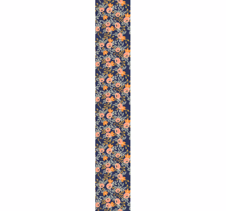 Tapeta kwiaty kwitnąca elegancja - TenStickers