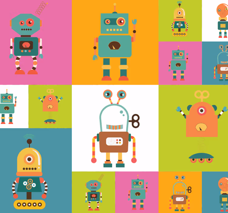 Tapeta do zabawy dla dzieci - TenStickers
