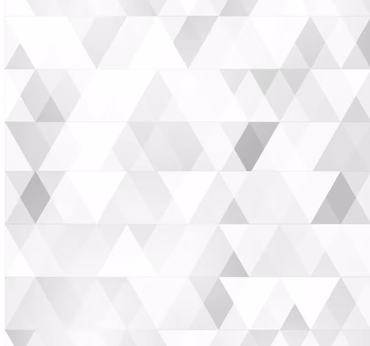 Tapeta trójkąty Geometryczne szare paski - TenStickers