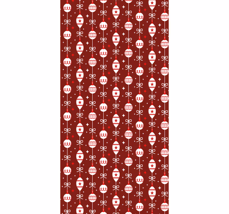 Tapeta Boże Narodzenie świąteczny motyw czaszki - TenStickers
