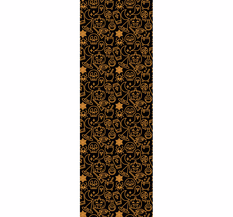 Tapeta Halloween straszne zdjęcia sezonu - TenStickers