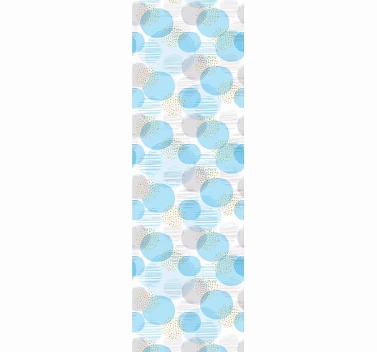 Tapeta geometrczyna geometryczny układ kropek - TenStickers