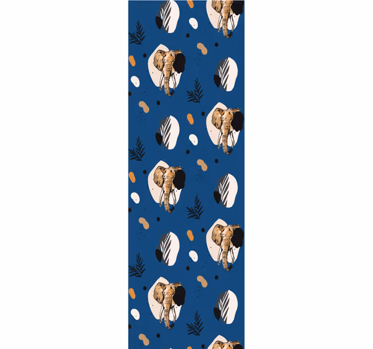 Tapeta słonie motyw safari - TenStickers