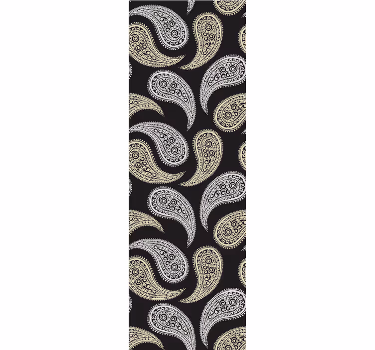 Tapeta ornament paisleyowa elegancja - TenStickers