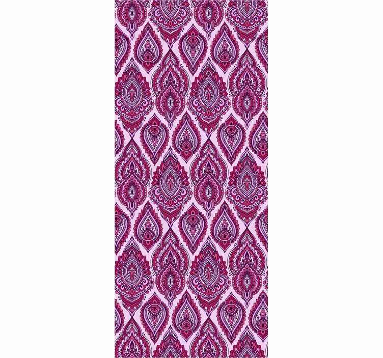 Tapeta ornament ozdobny wzór paisley - TenStickers