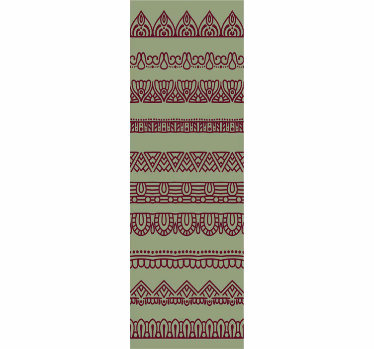 Tapeta ornament ozdobne wzory graniczne - TenStickers
