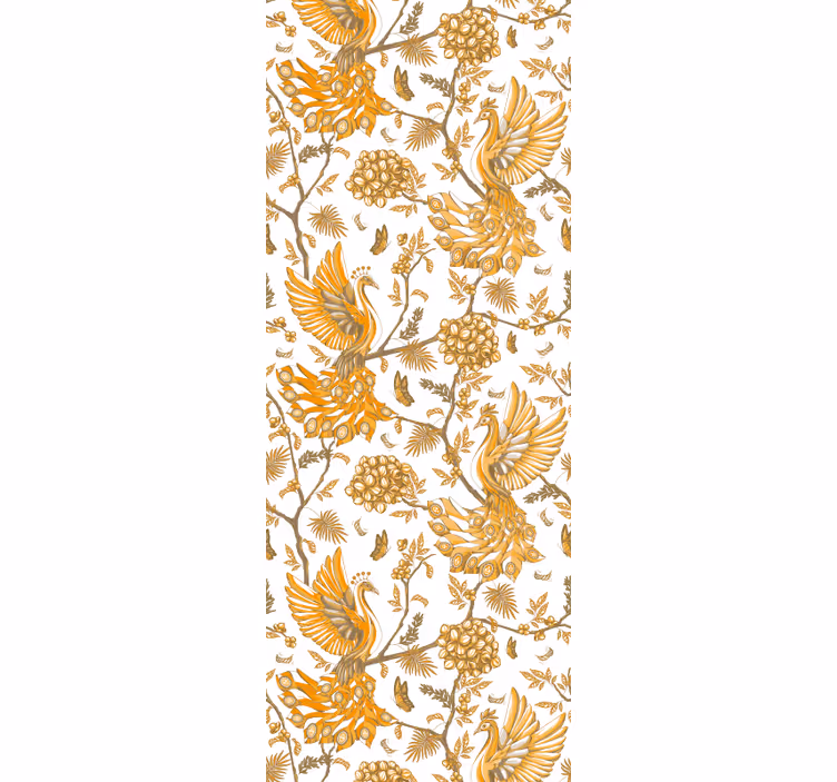 Tapeta kwiaty motyw kwiatowy botaniczny - TenStickers