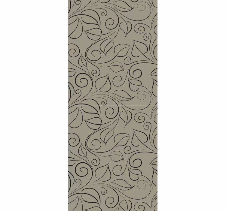 Tapeta ornament eleganckie wiry - TenStickers