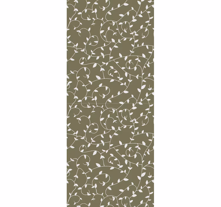 Tapeta ornament wiry botaniczne - TenStickers