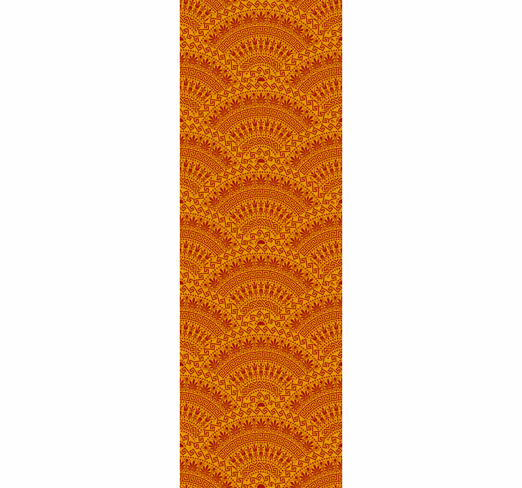 Tapeta geometrczyna geometryczne wzory łuków - TenStickers