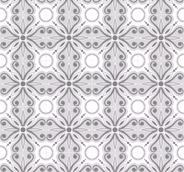 Tapeta ornament ozdobne wzory - TenStickers