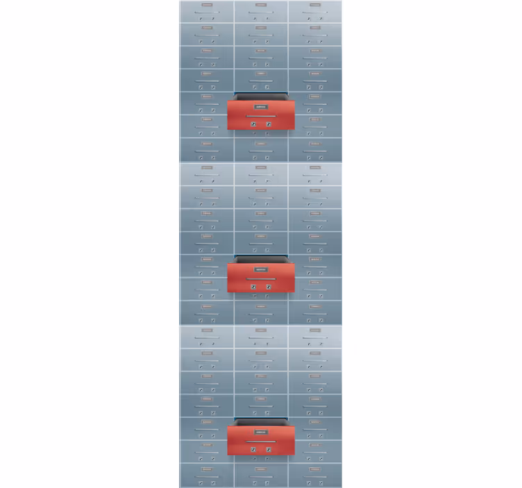 Tapety przemysłowe szafy przemysłowe - TenStickers
